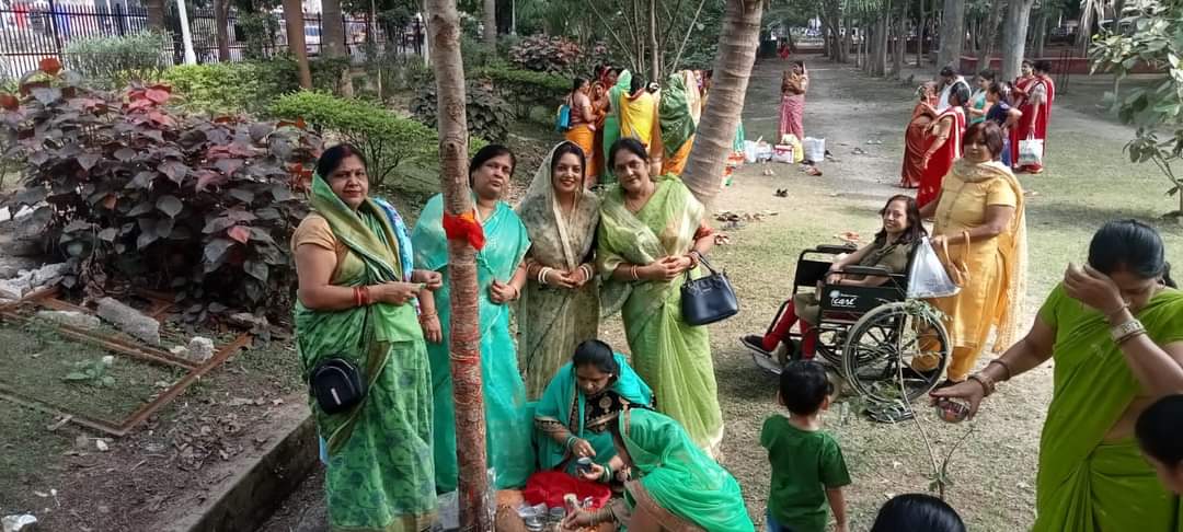 स्वयंसेवी टीम की सामूहिक तैयारी